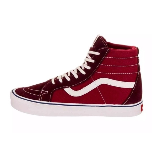 Vans Other - Vans SK8-HI throwback red purple men sz 8 sneaker
